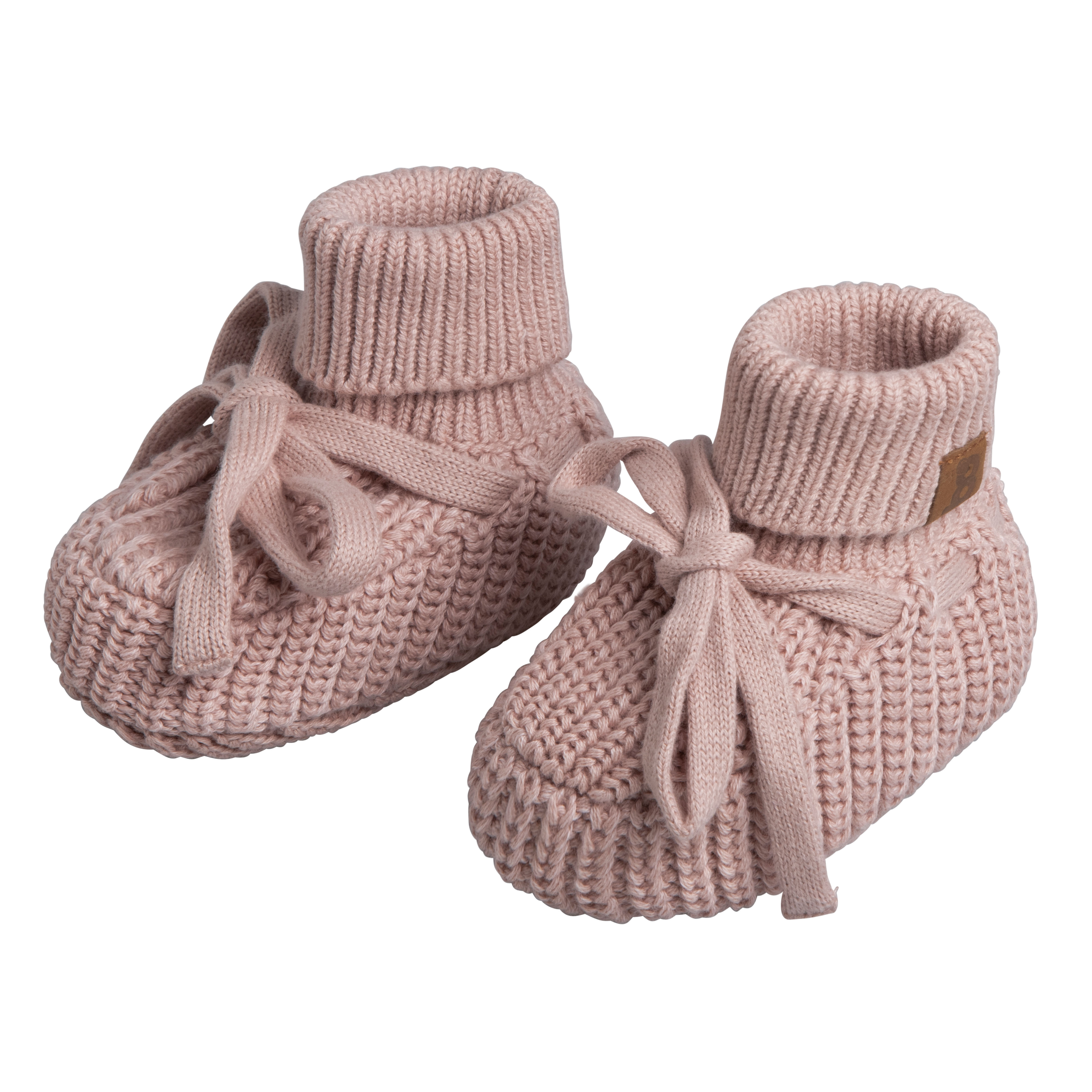 Chaussons teddy Soul vieux rose - 3-6 mois