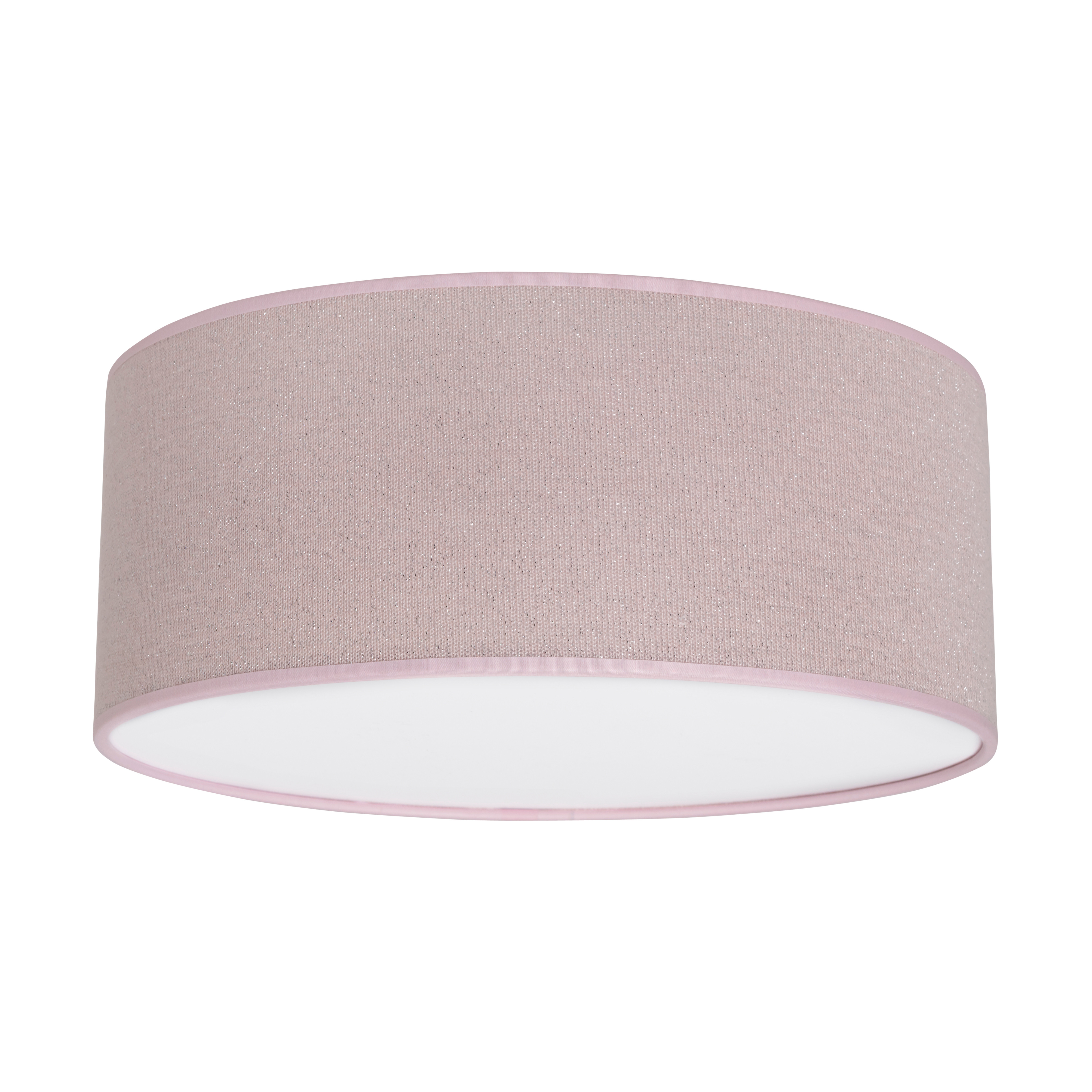 Lampe de plafond Sparkle rose-argent mêlé - Ø35 cm