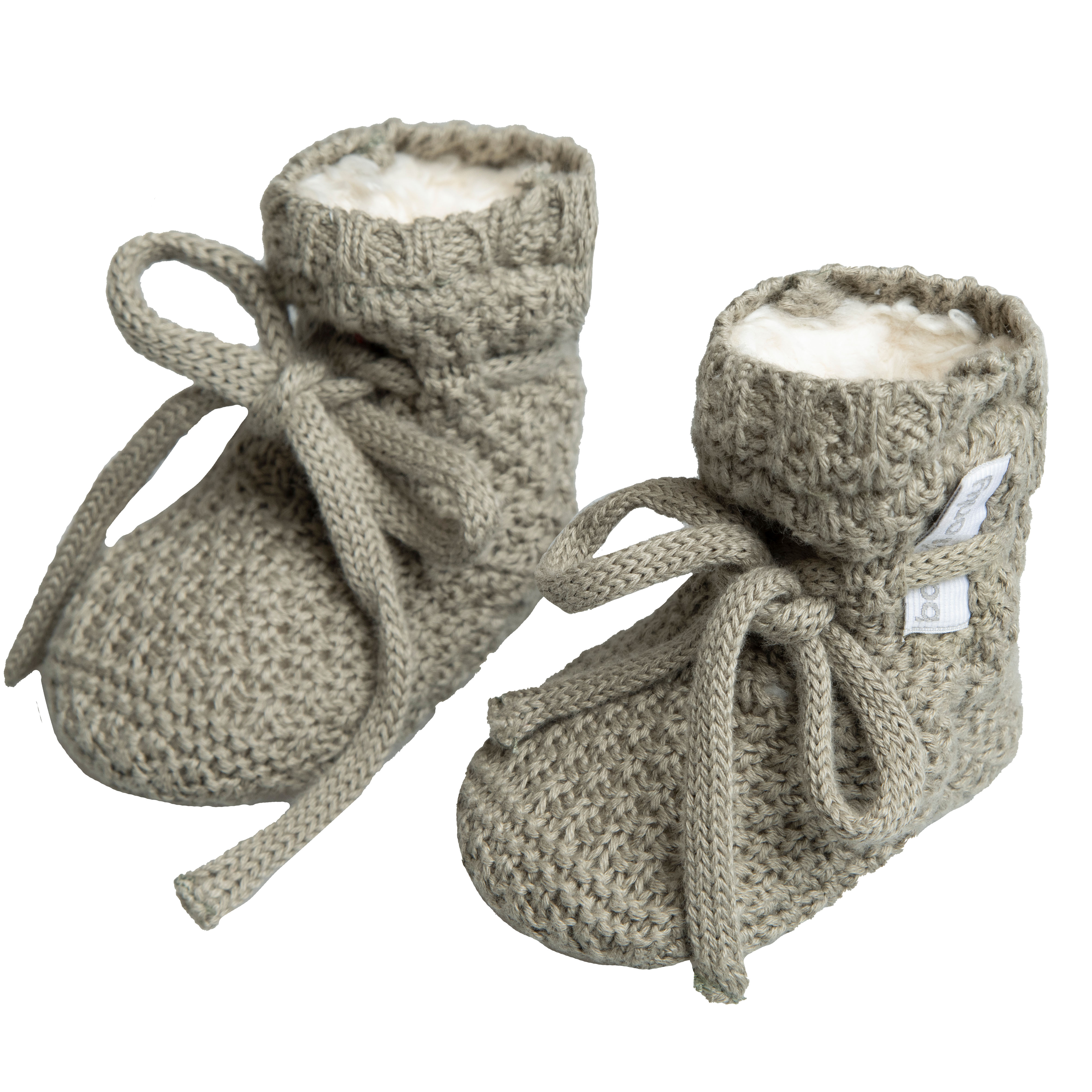 Chaussons teddy Willow urban green - 0-3 mois