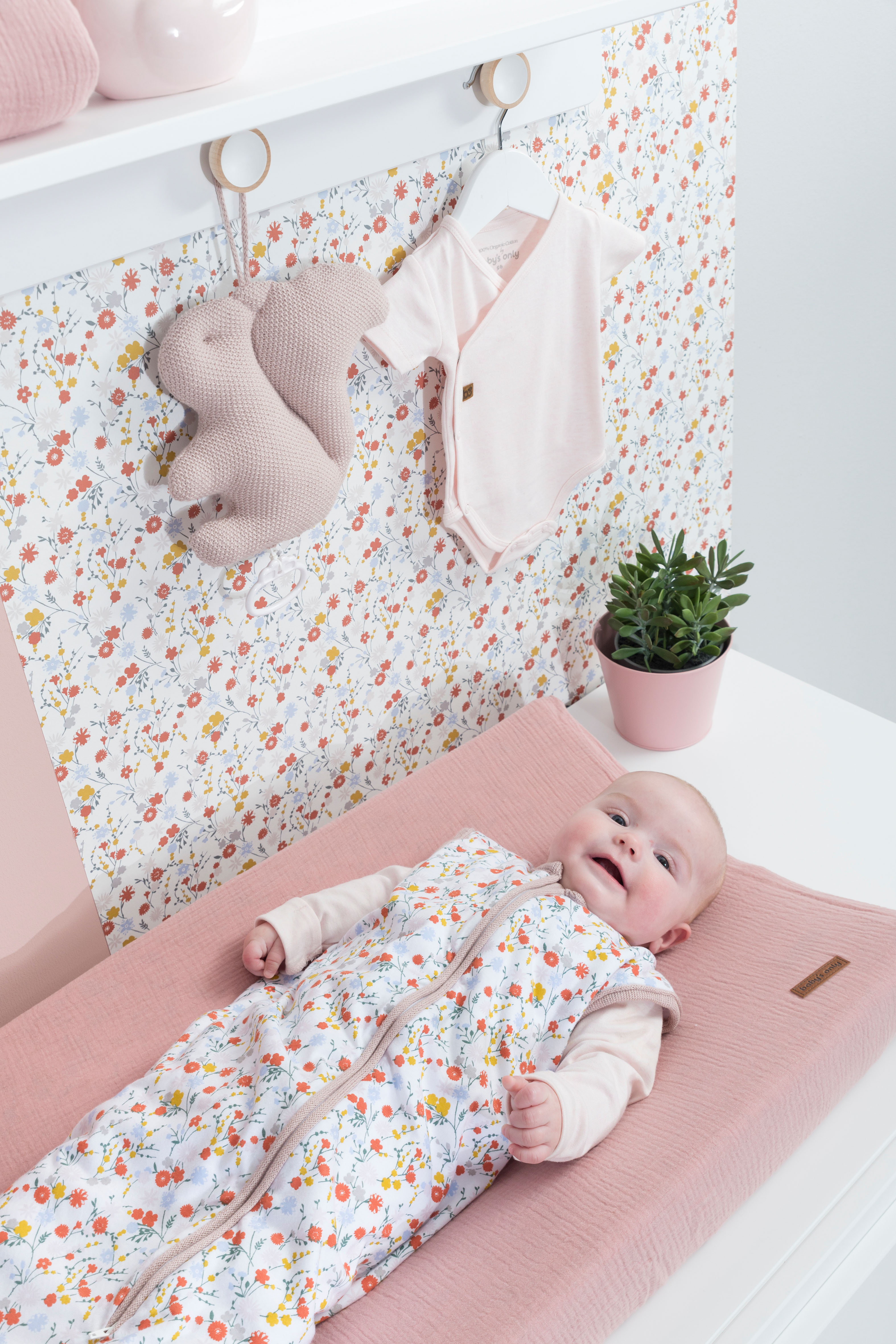 Baby's Only Lange bébé Breeze Vieux Rose - 120x120 cm
