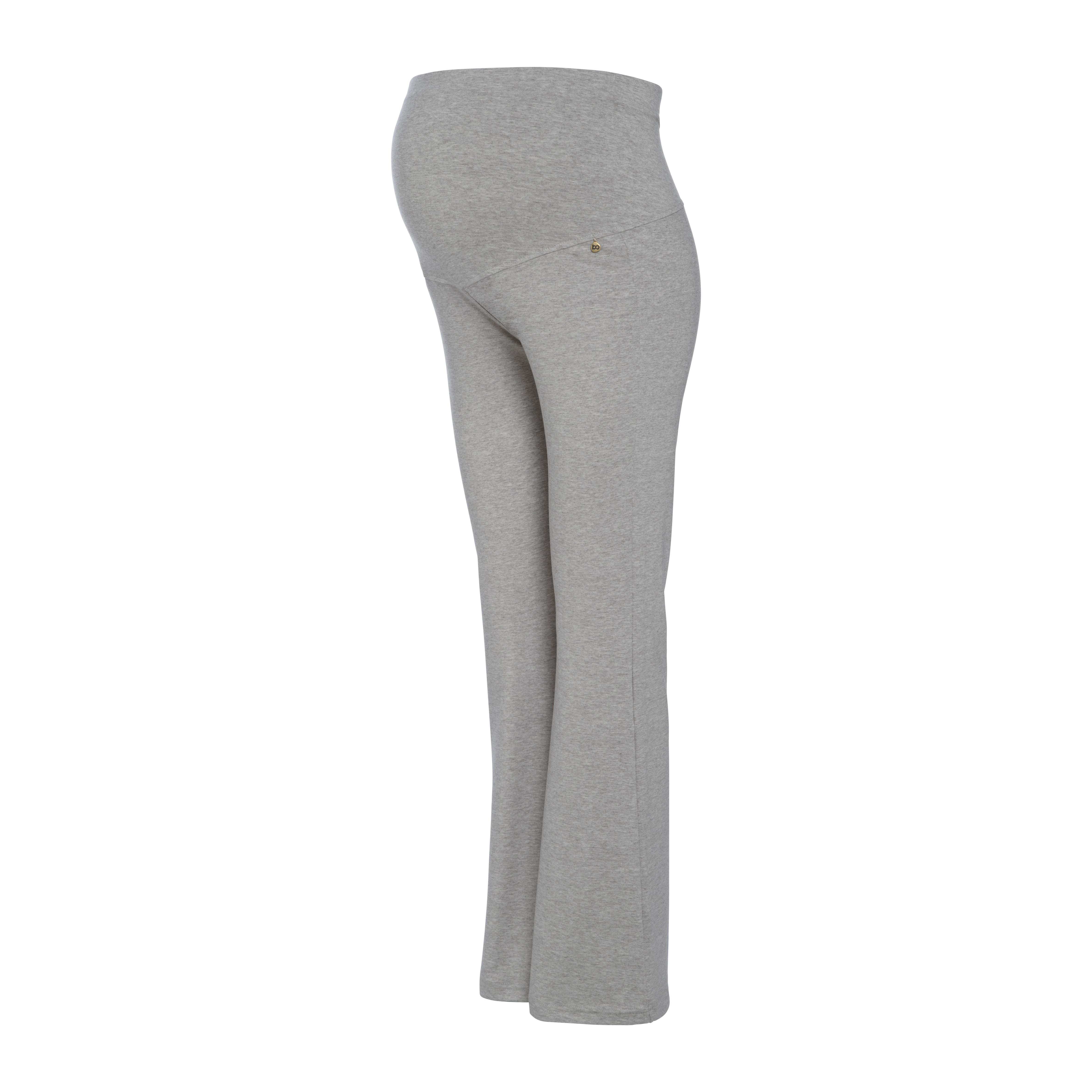Flared pantalon de maternité Glow dusty grey - L