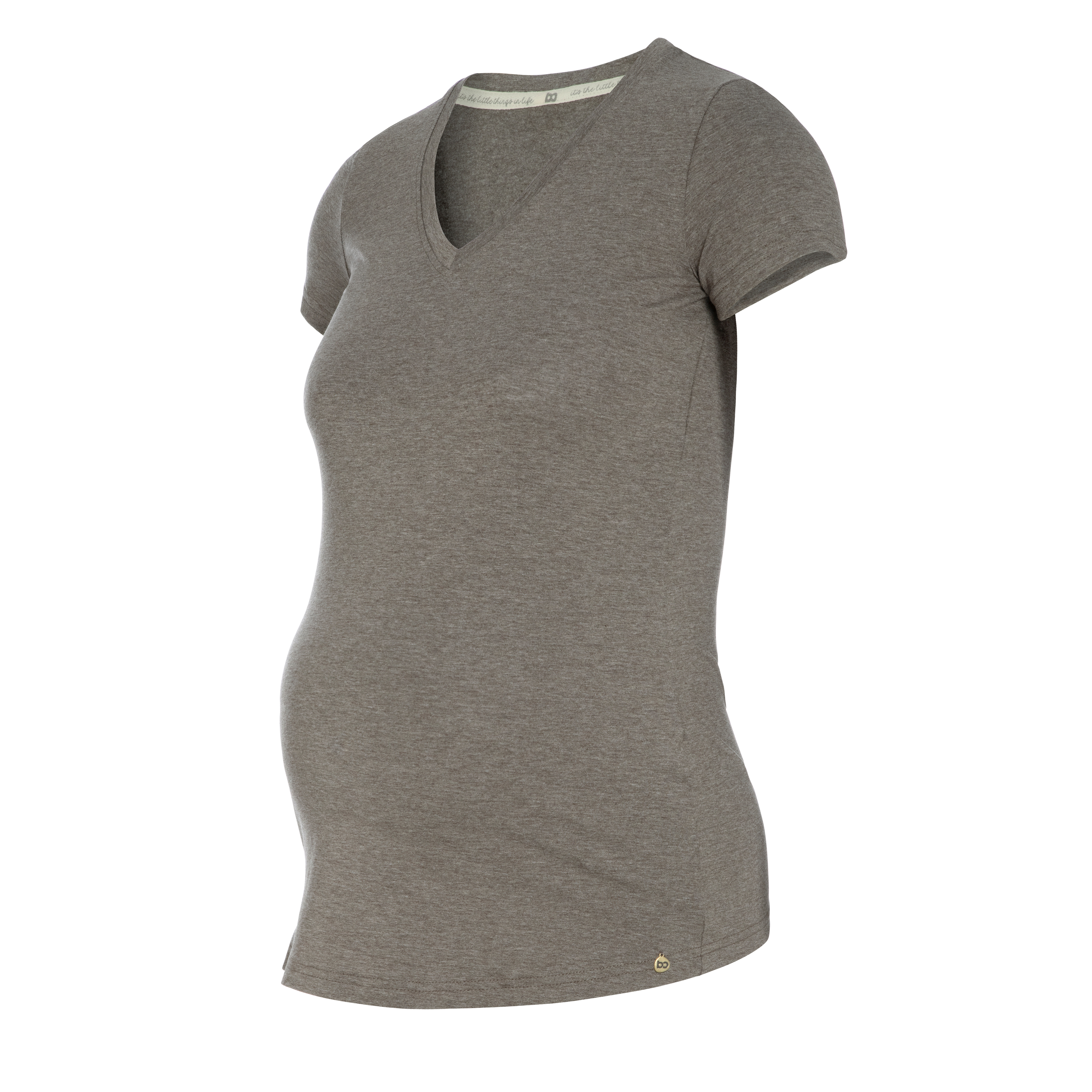 T-shirt de maternité Glow hazel brown - XL