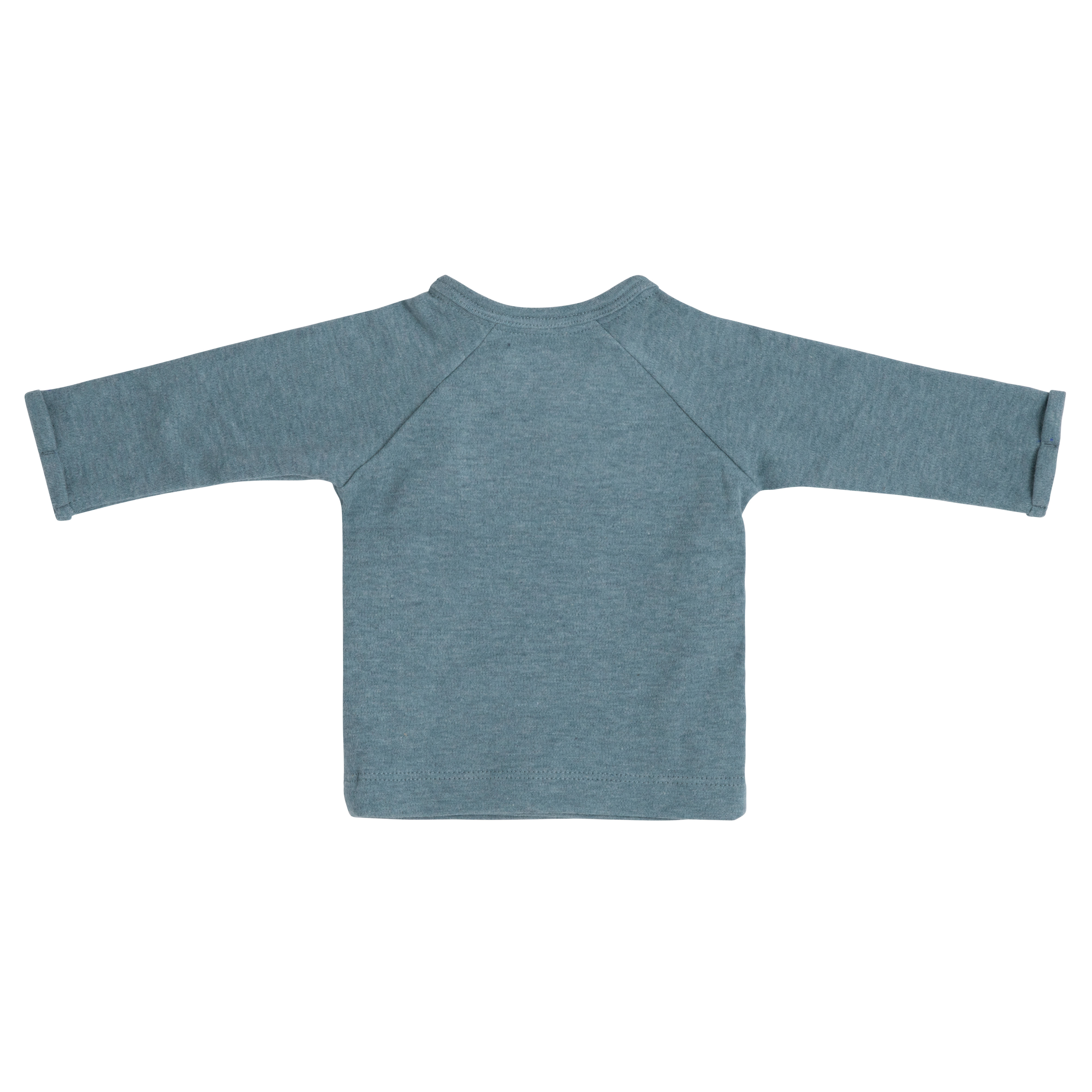 Pullover bébé cache-coeur Melange stonegreen - 44